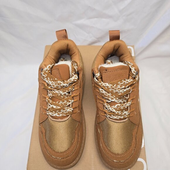 Just Fab Wren Sneaker in Lt Camel, Women's Size 6, New In Box - Picture 3 of 10